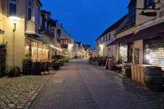 Dragør streetview by night