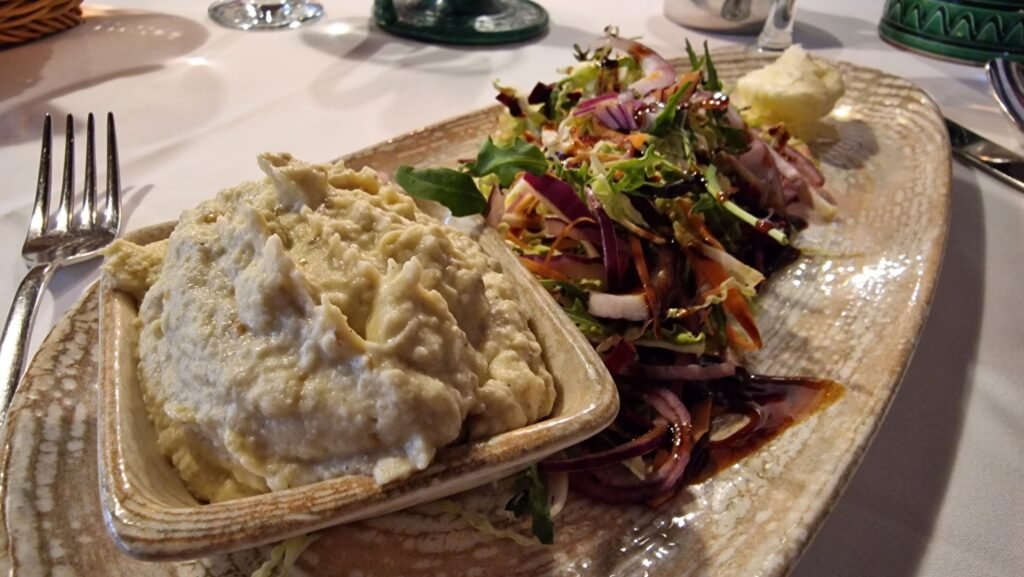 Transylvanian eggplant spread Hargita restaurant