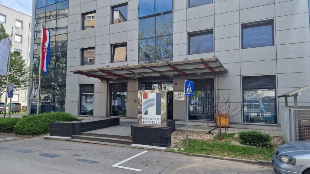 Croatian motorway operator headquarters in Zagreb