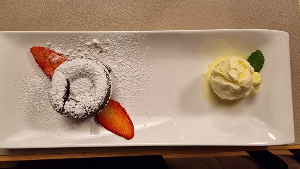 Hotel Palcich lava cake