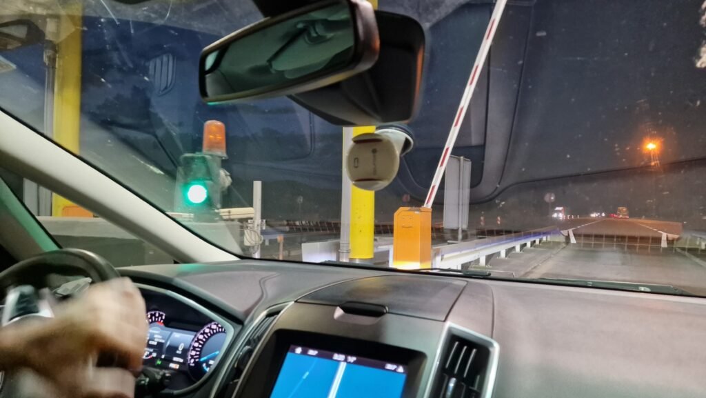 Motorway tollgate Croatia