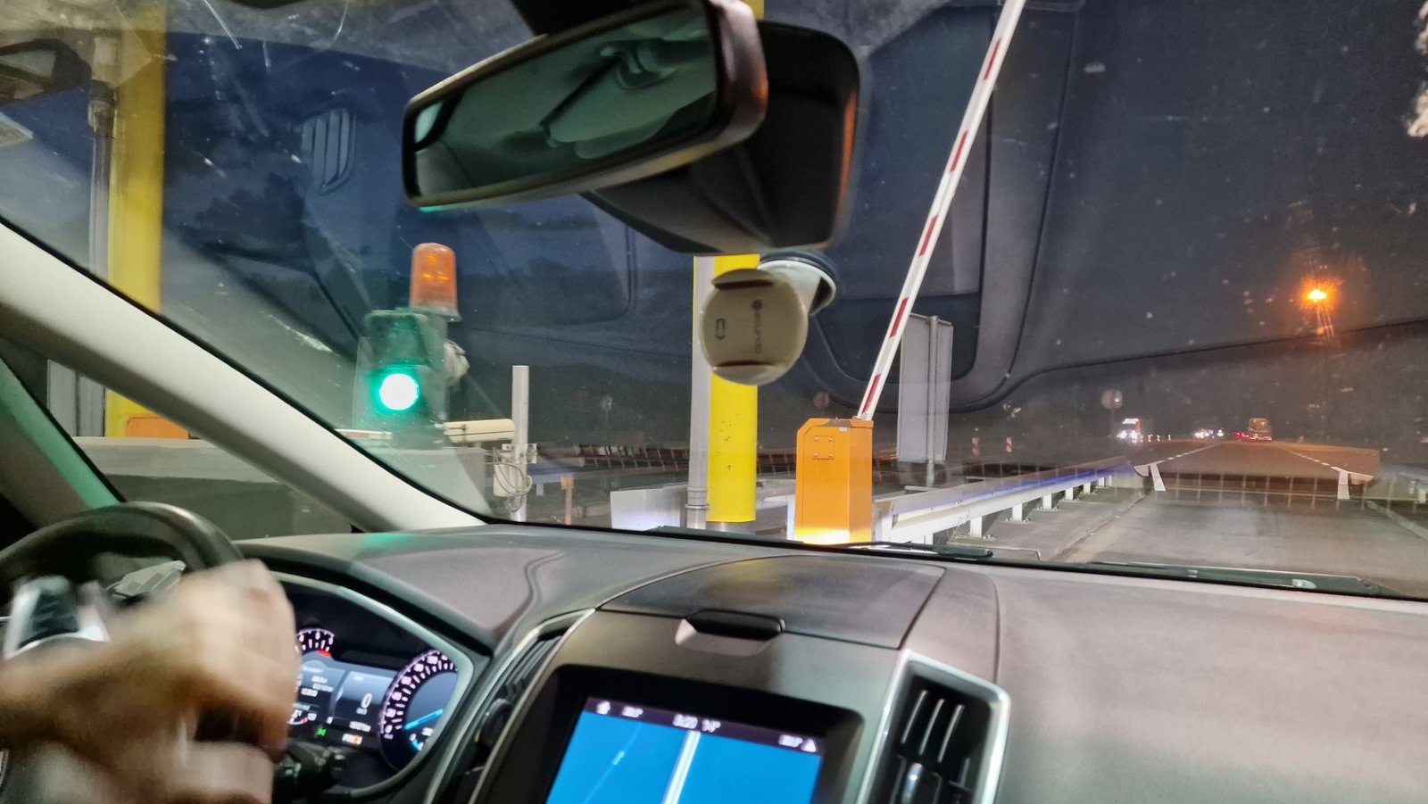 Motorway tollgate Croatia