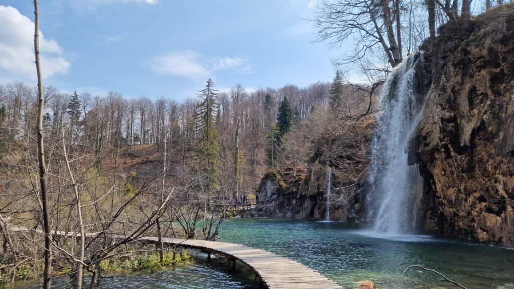 Plitvice lakes cascades