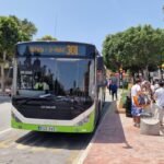 Malta bus with license plate
