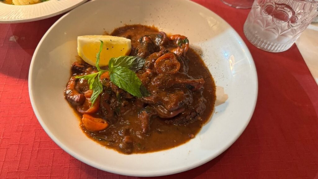 La Sfoglia, Valletta — Octopus Stew