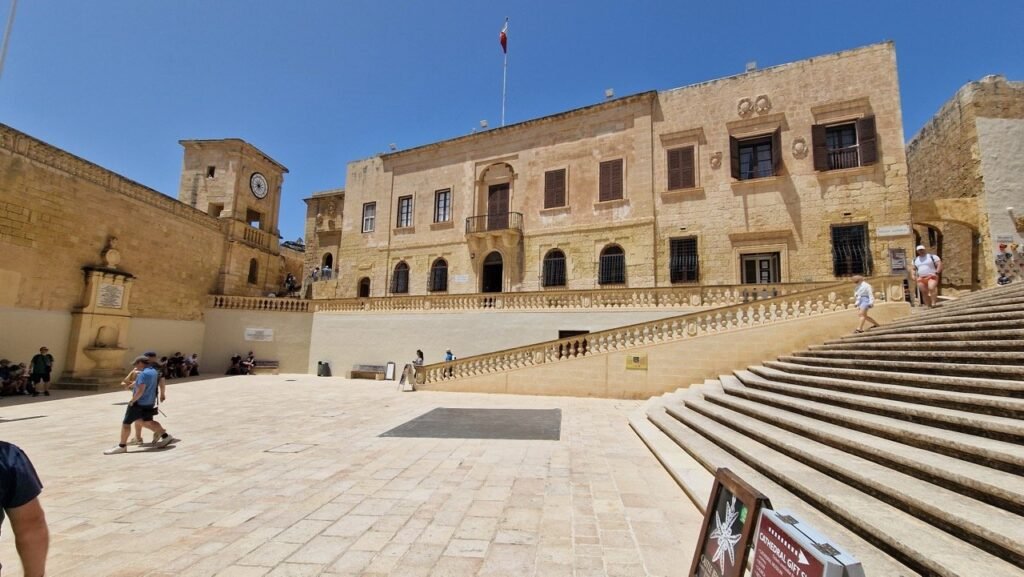 Citadella de Victoria in Malta in May