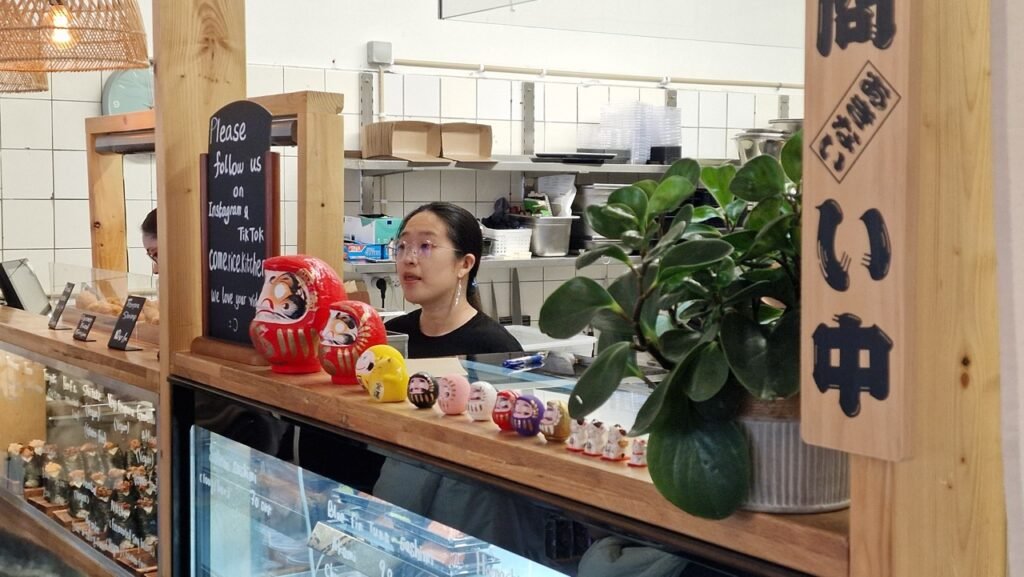 The counter at Comé RICE Kitchen