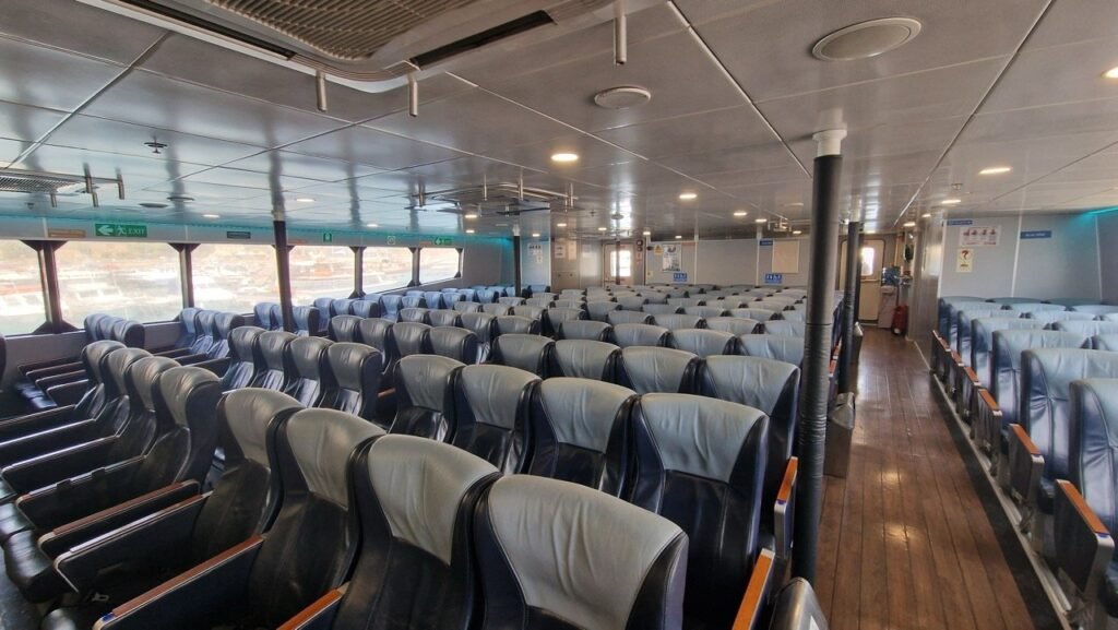 Gozo Fast Ferry interior
