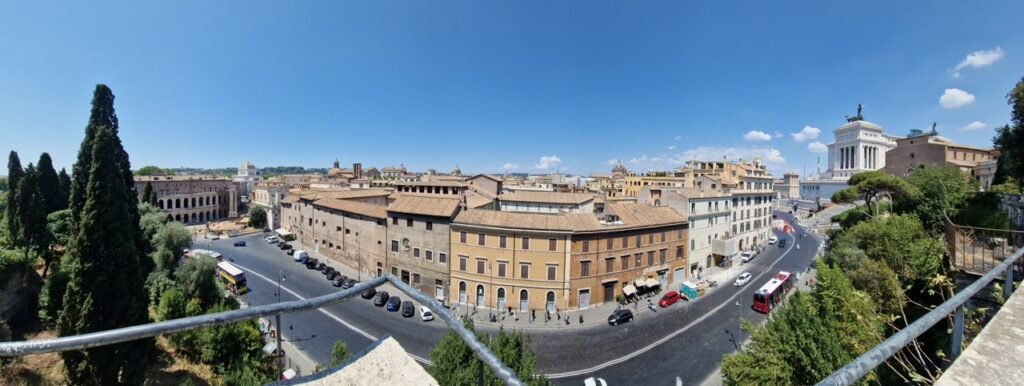 View from Piazza del Campidoglio