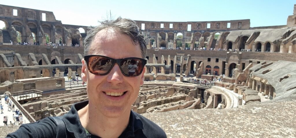 Rome in One Day — Balázs Szilágyi at the Colosseum
