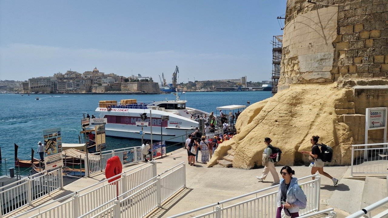 Valletta - Three Cities ferry port in Valletta