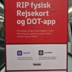 End of the Physical Rejsekort and DOT App