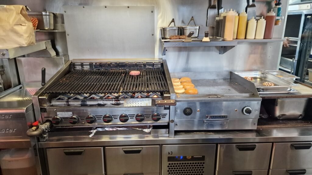 Tommi's Burger Joint grill