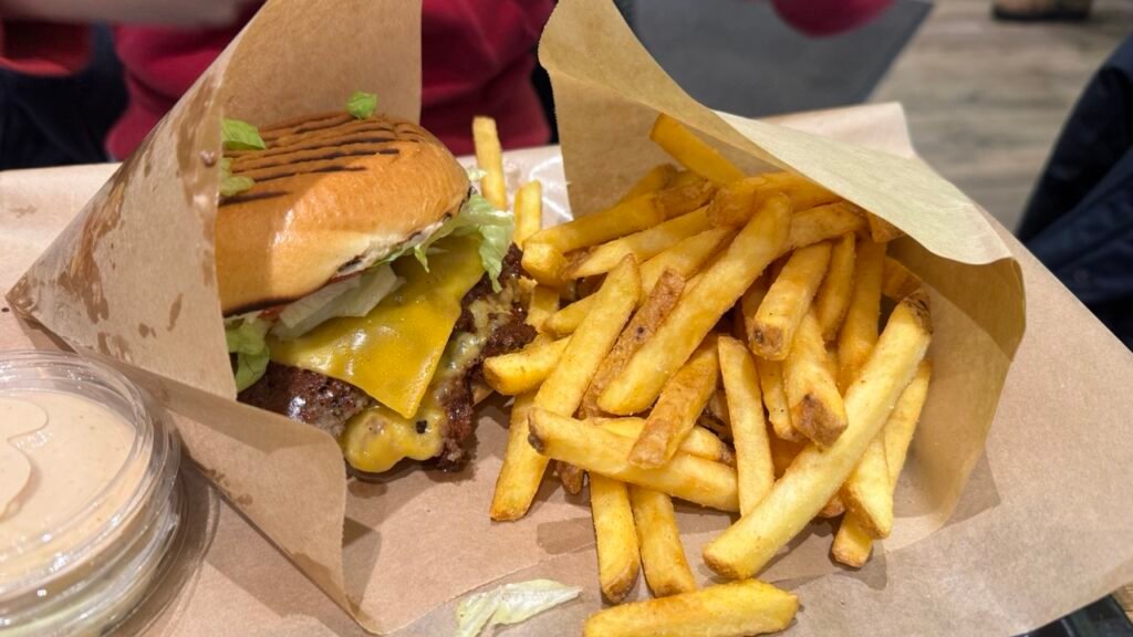 Truffle N' Smash combo at Smash N' Eat Copenhagen