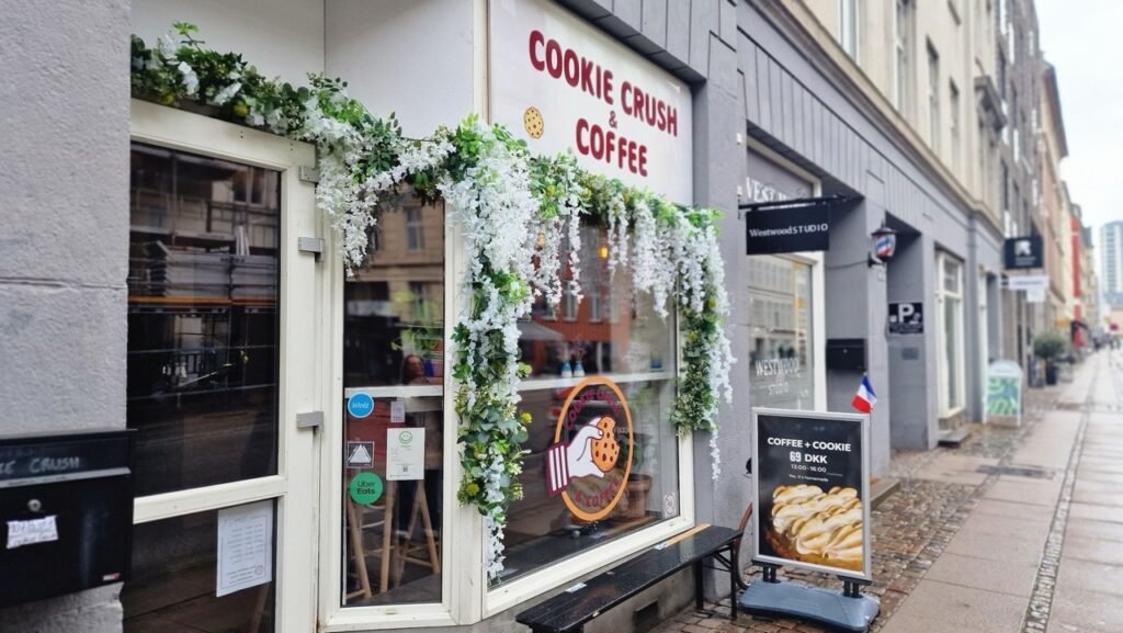 Cookie Crush Copenhagen from the Street