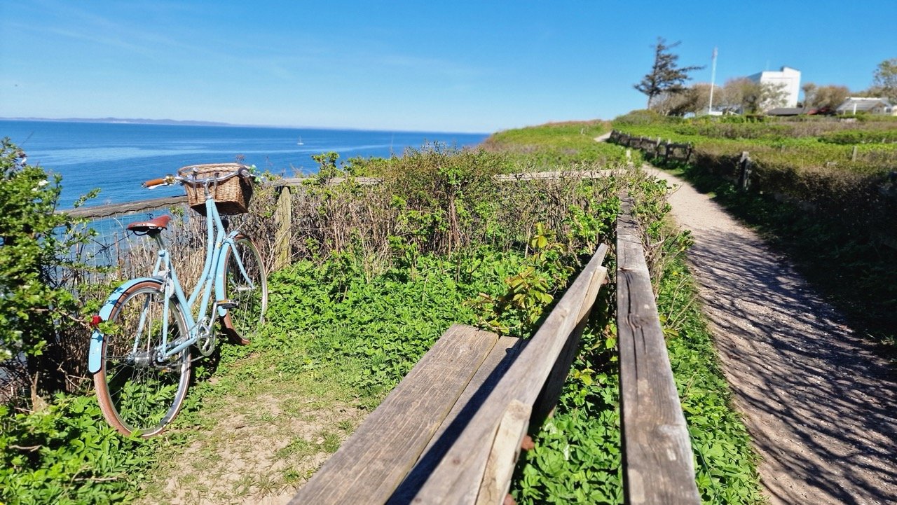 Beachside walkway at Gilleleje