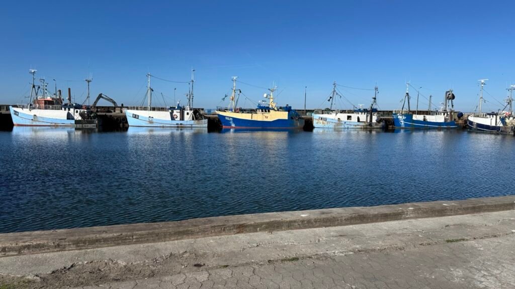Fishing boats in Gilleleje harbor