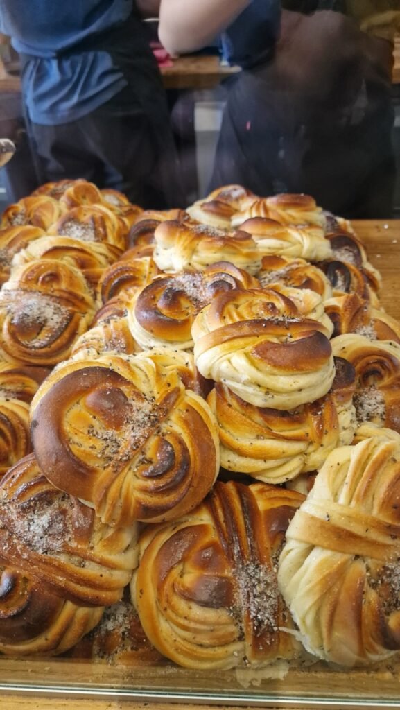 Cardamom buns at Broder Jakobs