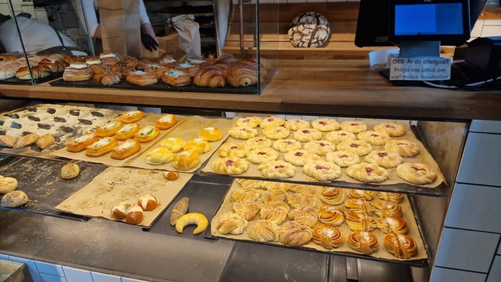 Pastries at Manzz Bageri, Lund