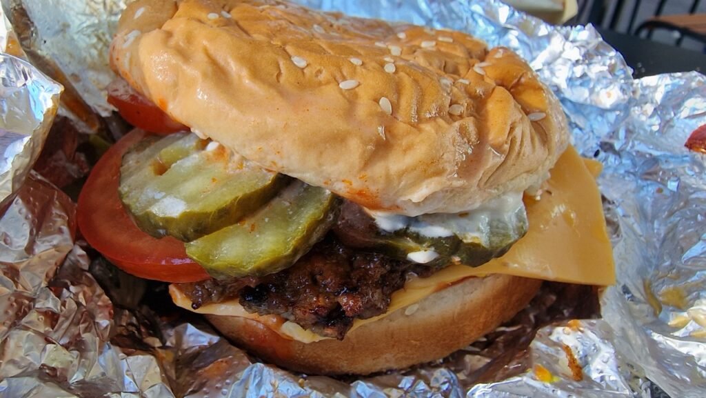 Five Guys burger