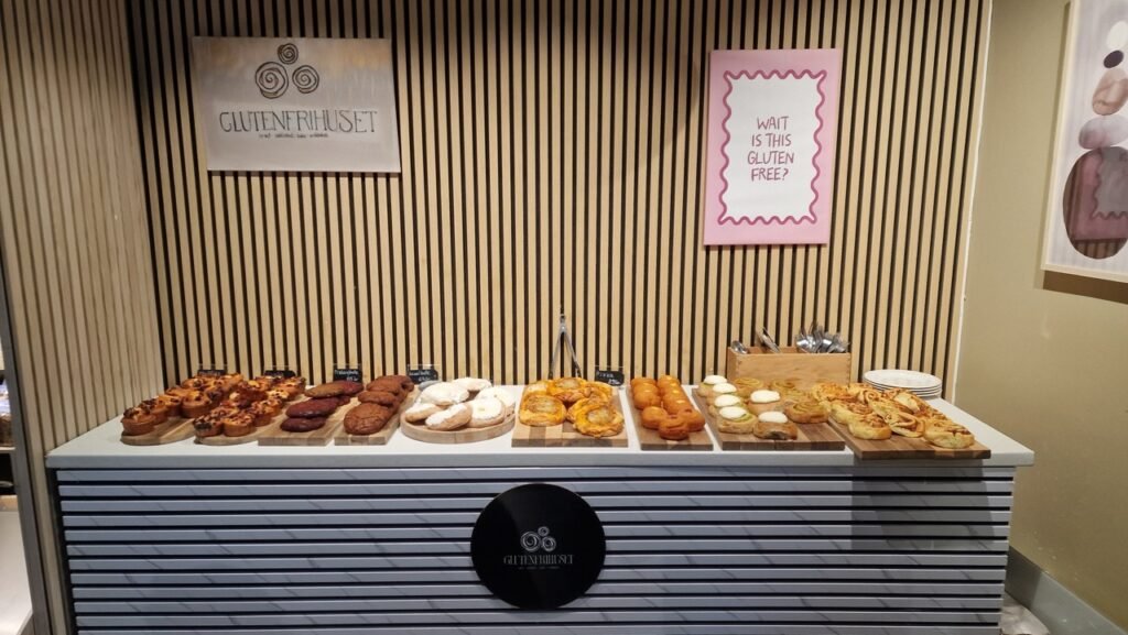 Gluten free selection at Glutenfrihuset Tøyen