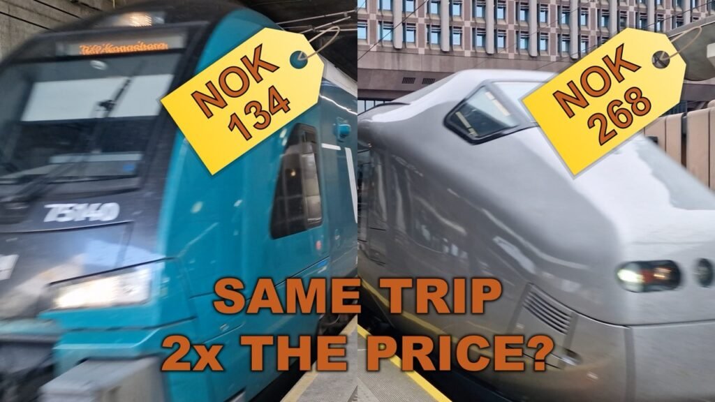 Oslo Airport to City Center - Same Trip, Double the Price?