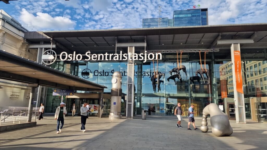 Oslo Central Station from the outside