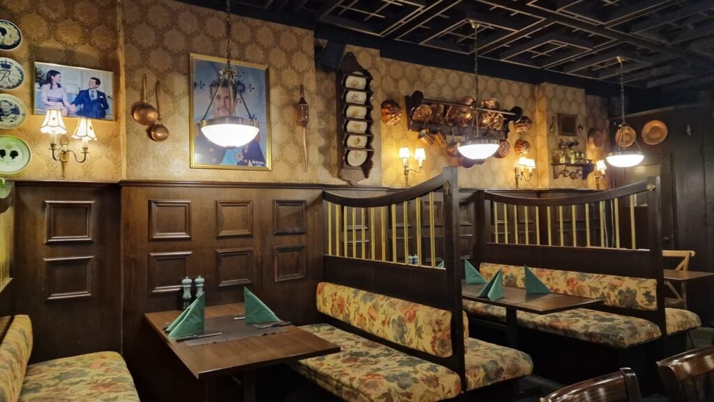 Interior of Fridas Restaurant in Copenhagen